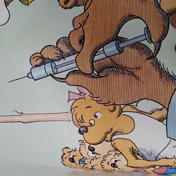 Berenstain Bears Go To The Doctor BONUS 2 Full Sticker Sheets Learn Read - Picture 16 of 17